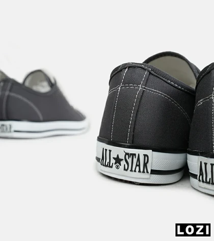 کفش کتانی مردانه و زنانه طوسی All STAR مدل 7082