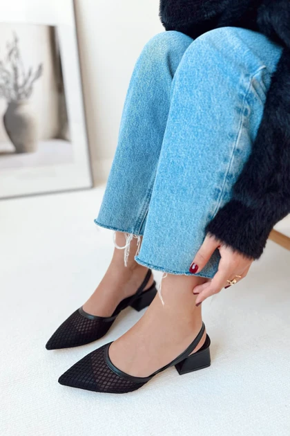 کفش پاشنه‌بلند کلاسیک زنانه polka-store polka-store