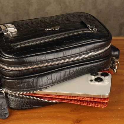 کیف دستی مردانه بیورا مدل shz070