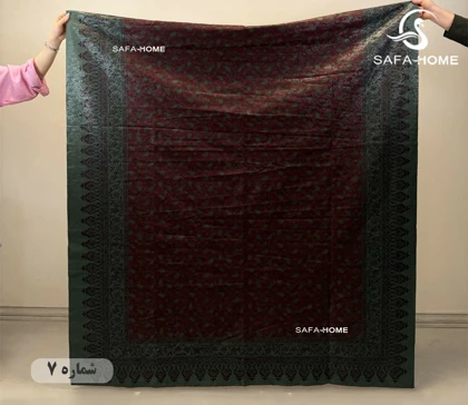 سفره رومیزی مخمل ترک 21.5 سانتی متر طرح سنتی