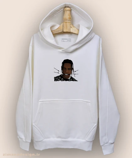هودی مردانه و زنانه طرح تراویس اسکات کد 945