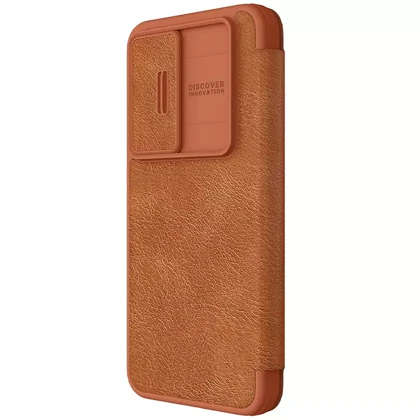 قاب کلاسوری گوشی سامسونگ گلکسی اس 24 اف ای نیلکین Qin Pro Series Leather