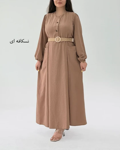 پیراهن مانتویی شانا کد 1864