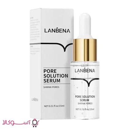 سرم کوچک کننده منافذ باز لانبنا مدل pore solution حجم 15 میل