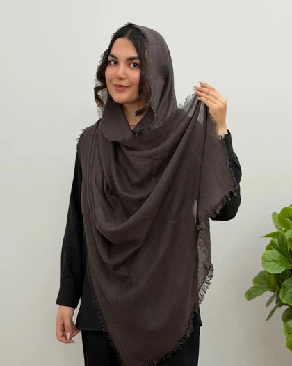 شال لطیف و نخی حصیری