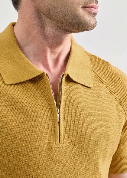 پولوشرت نیم زیپ Knit