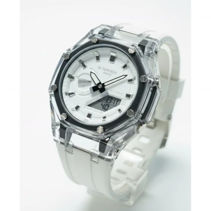 جی شاک 2100شفاف سفید