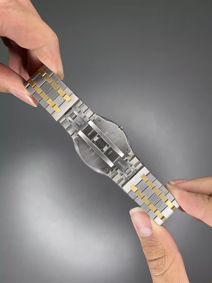 ساعت مچی گوچی سیلورطلایی صفحه صورتی Gucci