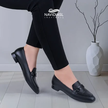 کفش زنانه چرم کد 2042001