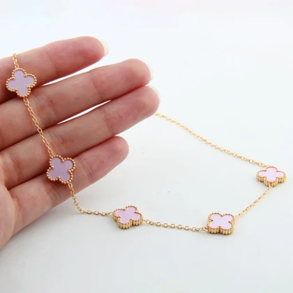 گردنبند زنانه مدل ونکلیف