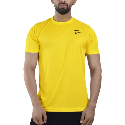 تیشرت ورزشی مردانه نایک مدل DS-2A0616 زرد