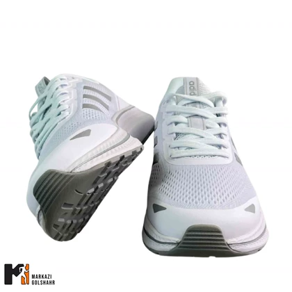 کفش مردانه آدیداس مدل Voeuy سفید طوسی