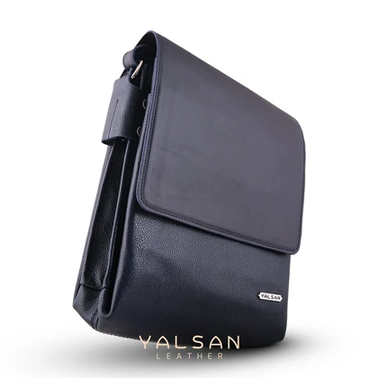 کیف دوشی مردانه چرم یلسان مدل رادمان کد 044-MC