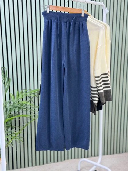 ست مانتو شلوار بافت پاییز