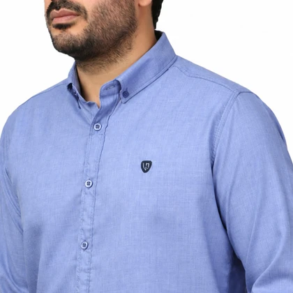 پیراهن آستین بلند ساده مردانه مدل 61029155