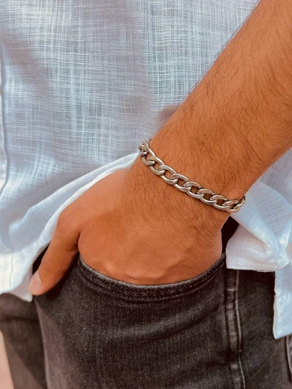 دستبند کارتیه استیل