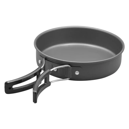 ماهیتابه دسته تاشو کمپینگ مدل 404F0956 کاور دار