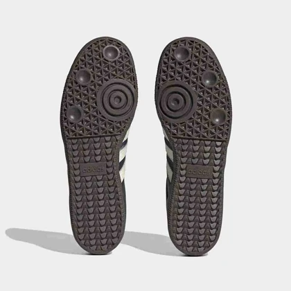کفش کتانی سامبا سفید سرمه ای samba adidas کد 275977