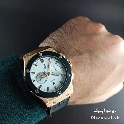 ساعت مچی مردانه برند هابلوت مدل Hub1240 بند پیو