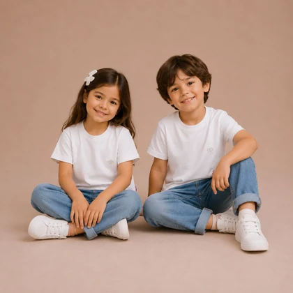 تیشرت سفید ساحل