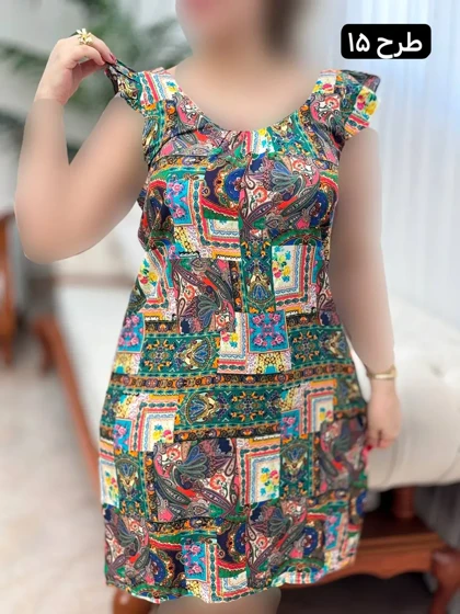 پیراهن نخی سه بعدی 2909