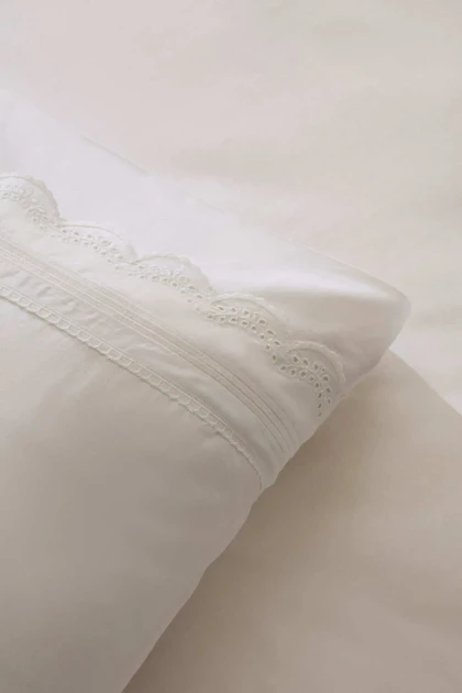 سرویس روتختی دو نفره Karaca Home مدل Ovelin پنبه پلی‌استر