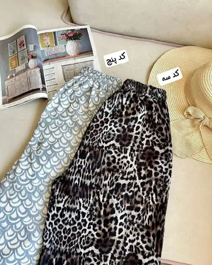 شلوار طرحدار کد 76240