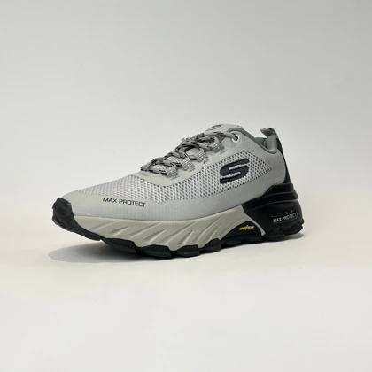 کفش راحتی اسکیچرز مدل مکس پروتکت طوسی روشن