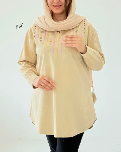 تونیک مانتویی ترگل کد 1812