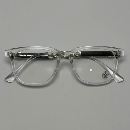 عینک بلوکات کروم هارتز کریستال نقره ای Chrome Hearts 2272 - کیفیت مستر