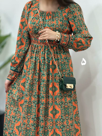 پیراهن ماکسی آشینا 5