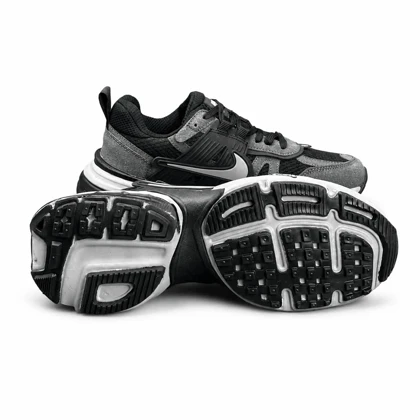 کفش کتانی مردانه نایکی v2k طوسی مشکی NIKE V2K