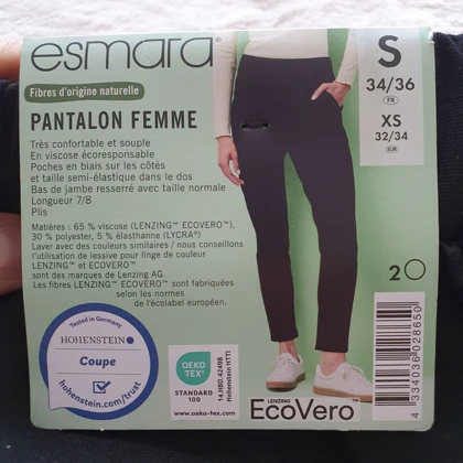 شلوار زنانه اسمارا کد Z-UBN76