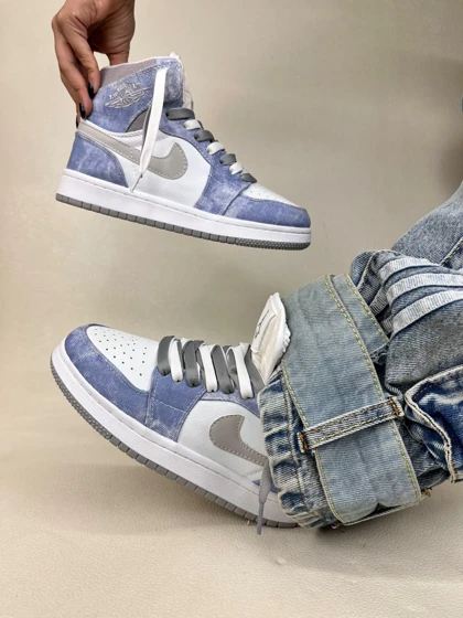 کتانی ونس ساق‌دار زنانه نایک ایر جردن وان هایپر جین 1 NIKE AIR JORDAN hayper jeen کد 912 دختر طهرونی
