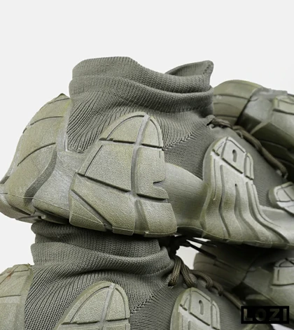 کفش کتانی مردانه سبز BALENCIAGA مدل 7493