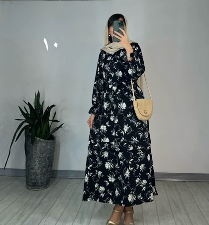 پیراهن مانتویی شکوفه 5