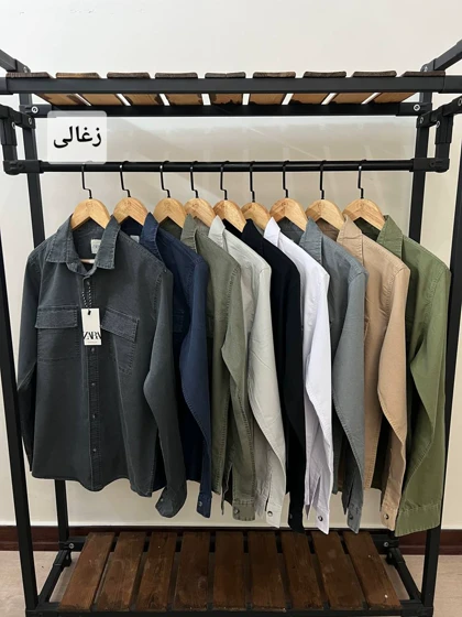 پیراهن کتان دوجیب 2639