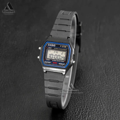 ساعت کاسیو دیجیتالی مشکی Casio F-91W-282