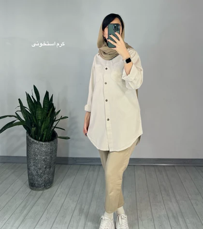 مانتو مداد رنگی تابان 2