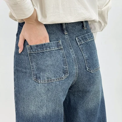 شلوار جین واید لگ 1008214