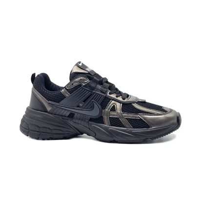 کفش و کتانی مردانه و زنانه مدل نایک NIKE V2K رنگ مشکی براق