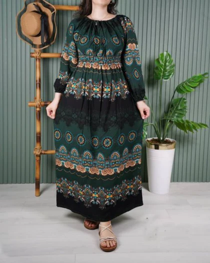 پیراهن ساحلی گلنوش E7511
