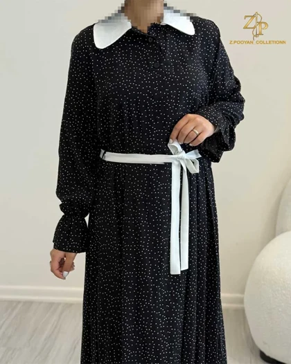 پیراهن نخی زنانه رونا