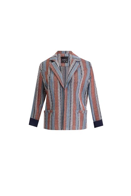 کت لینن ژاکارد - 2130