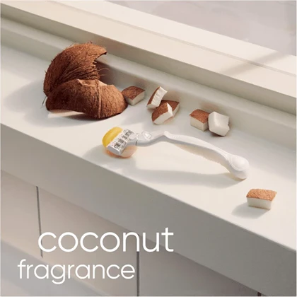 تیغ یدک ژیلت ونوس مدل COCONUT بسته 4 عددی