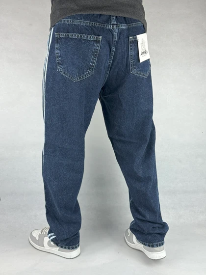 شلوار بگ فیت مردانه آبی 149