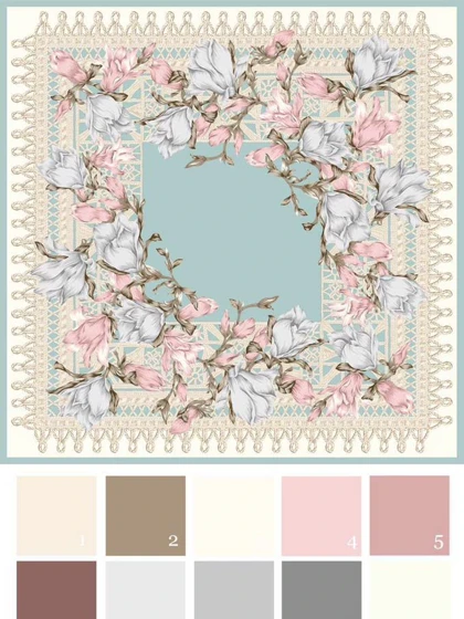 روسری ابریشم مارکا