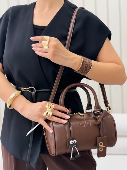 کیف زنانه چرمی گلوار