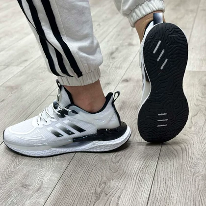 کفش و کتانی مردانه مدل ADIDAS آدیداس رنگ سفید مشکی