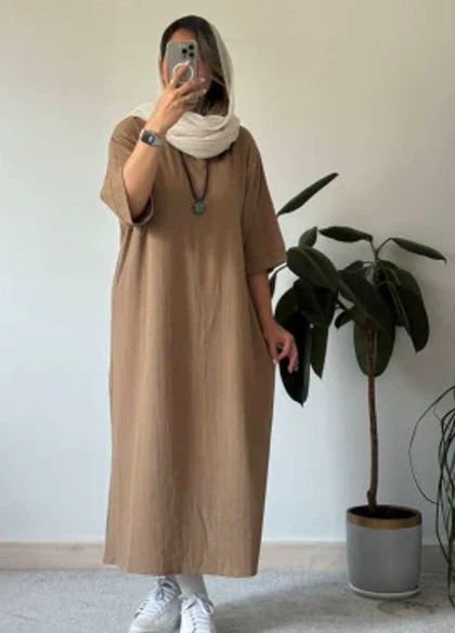پیراهن مانتویی ساحل 10
